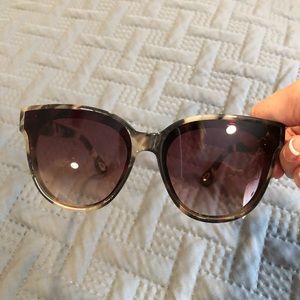 Lele Sadoughi tortoise sunglasses
